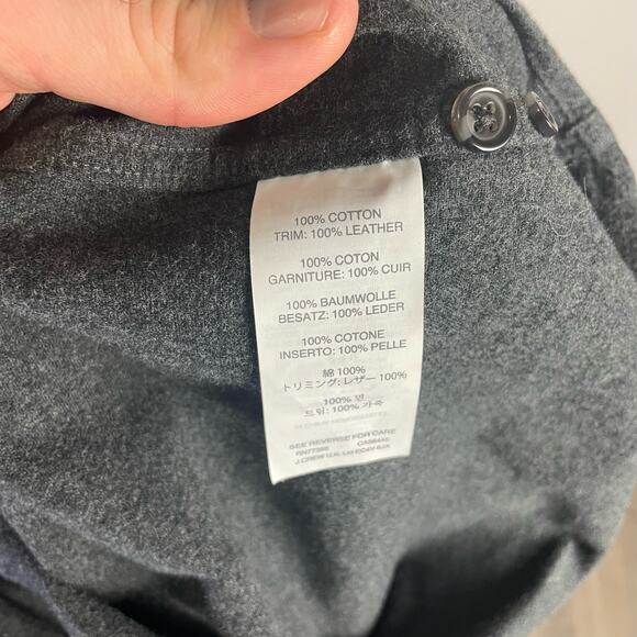 J Crew 100% Cotton Button Down Long Sleeve Elbow Patch Shirt US Men's S - Picture 8 of 9